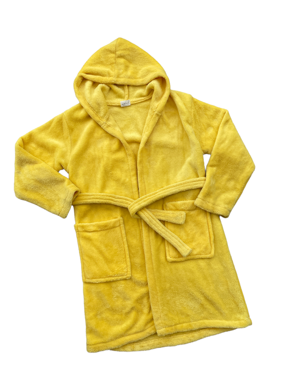 Fleece badjas unisex