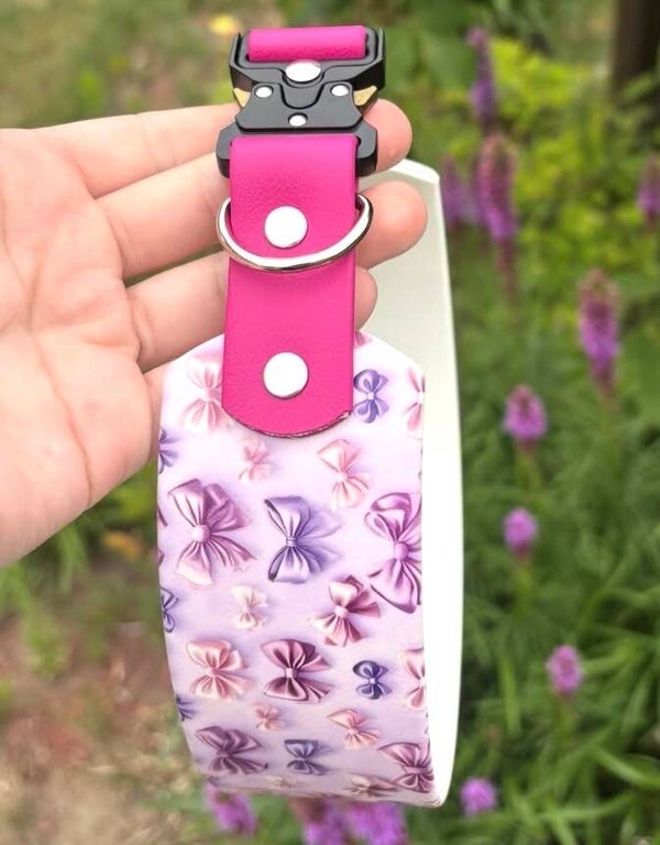 Premade 2 inch bow collar