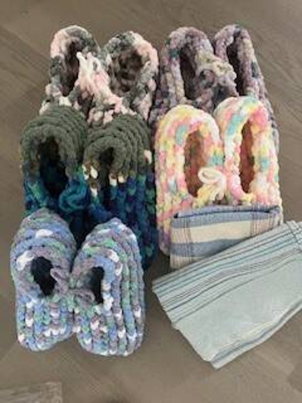 Pantoufle de laine