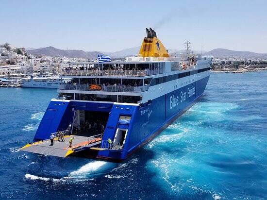 BLUE STAR FERRY VERS KOS