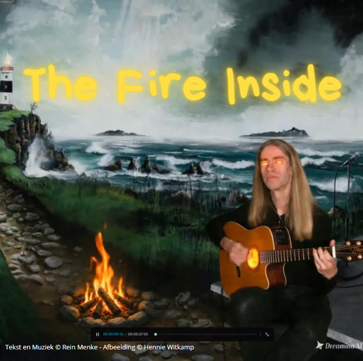 Afbeelding The Fire Inside op Rein Menke's Schrijfplek