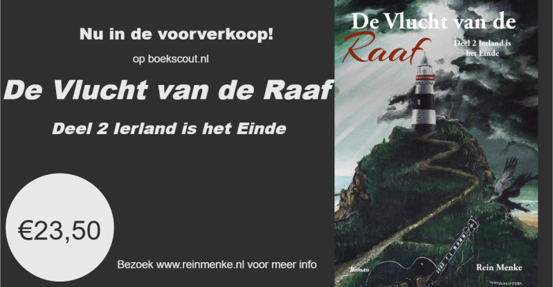 Bestel deel 2 van Vlucht van de Raaf in de voorverkoop!