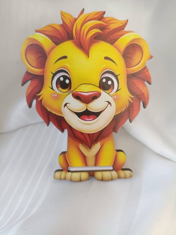 Porte lunettes lion