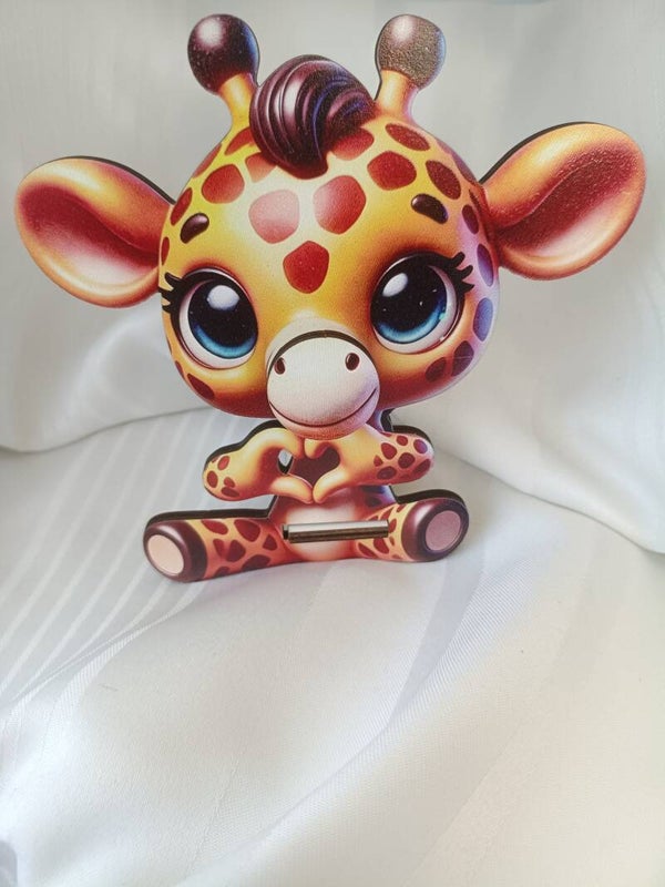 Porte lunettes girafe