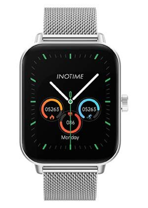 Montre connectée carrée INOTIME – Bracelet milanais – 4 coloris