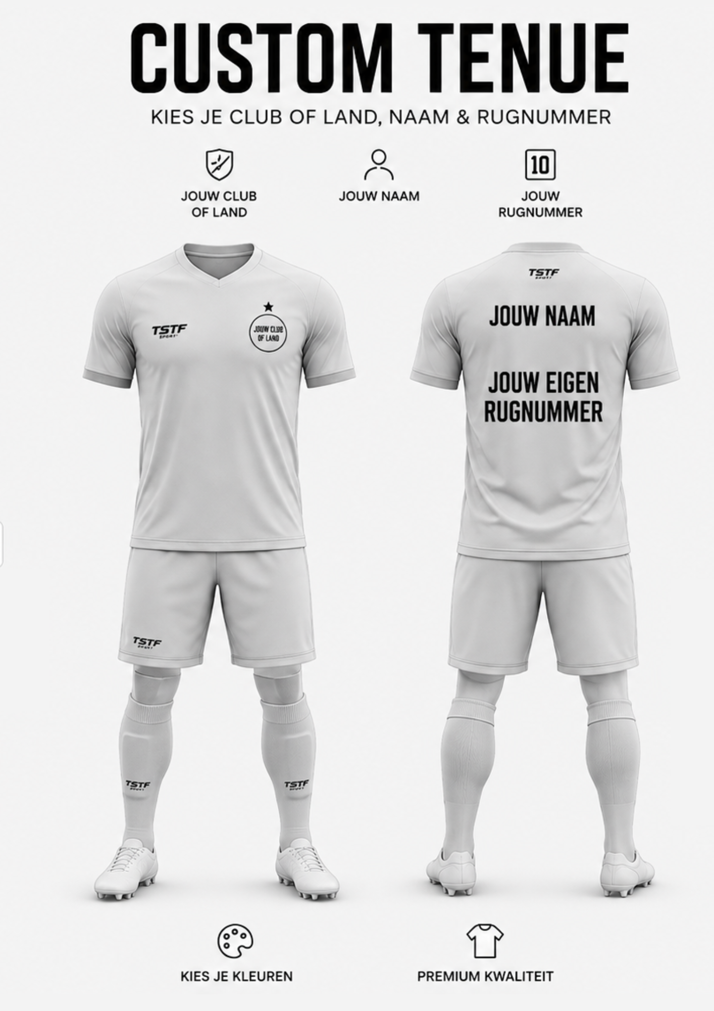 TSTF-custom tenue (kids & adult)