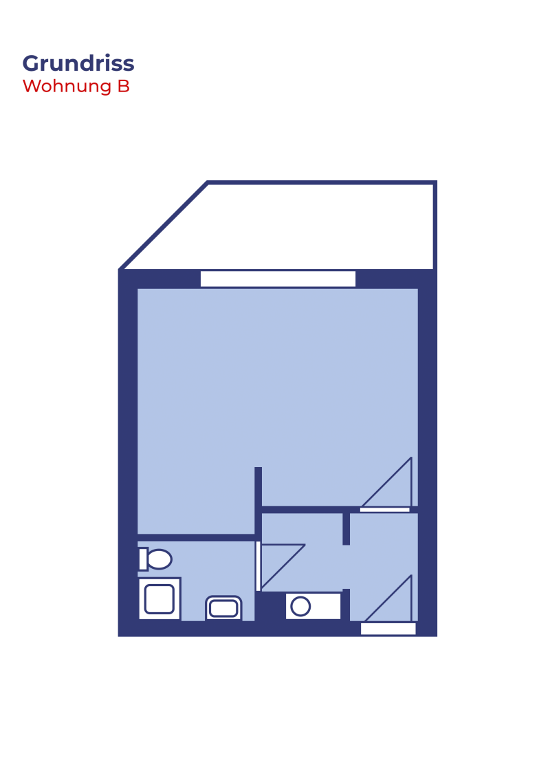 Wohnen auf Zeit in Bremen Grundriß