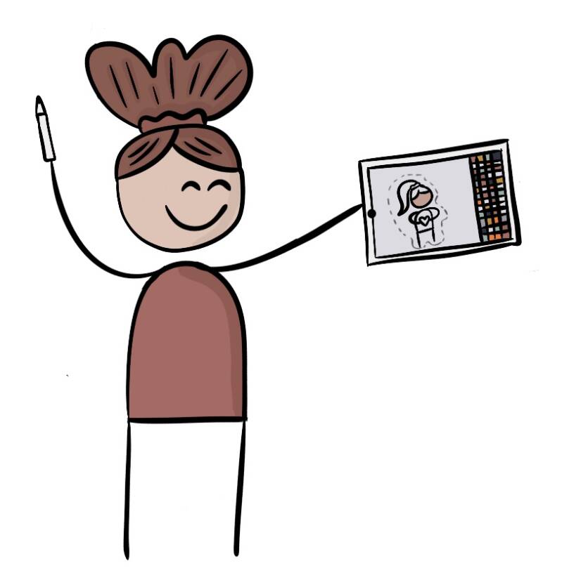 Bureau Skiss zakelijk tekenen Praatplaat Visuals Groningen Drenthe Friesland