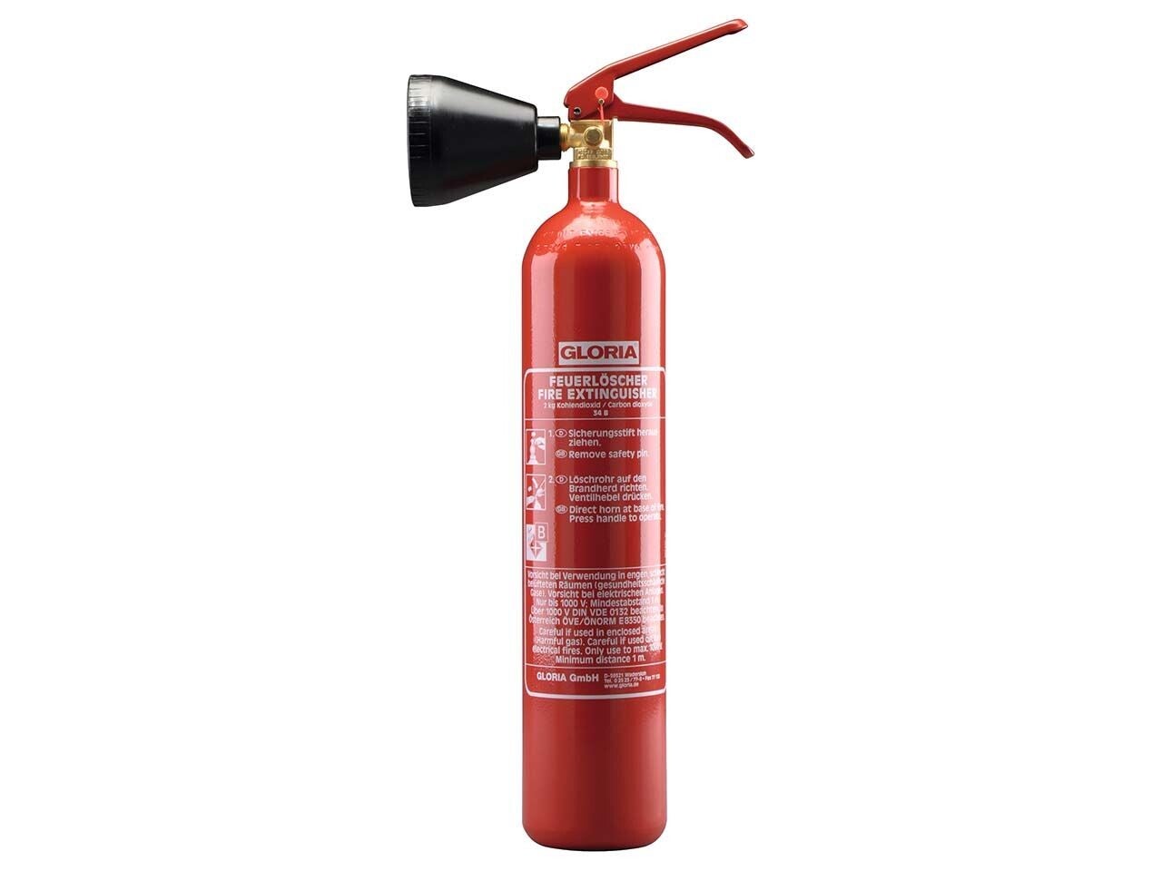 Gloria Feuerlöscher CO2 2kg (F0027)