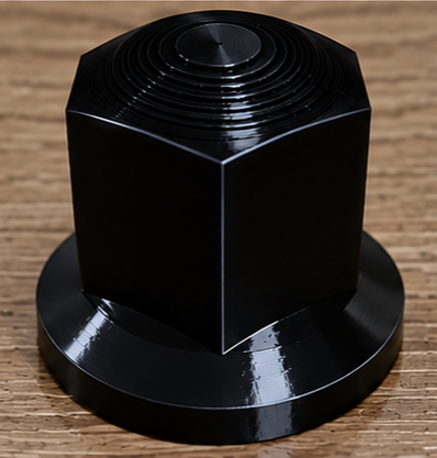 Cache écrou noir diamètre 32