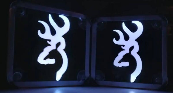 2 Angles de pare brise browning