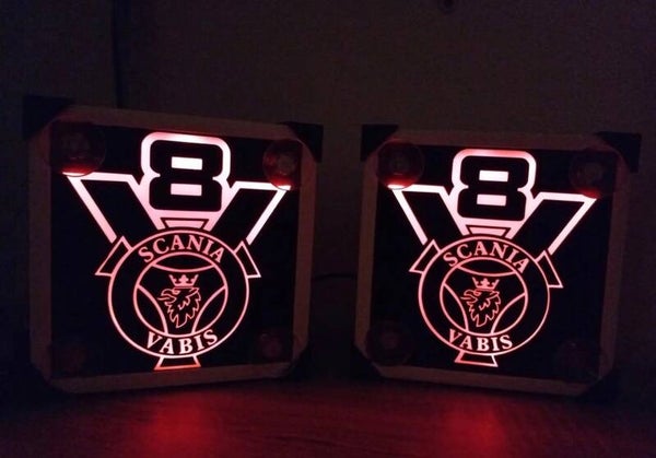 2 Angles de pare brise Scania Vabis