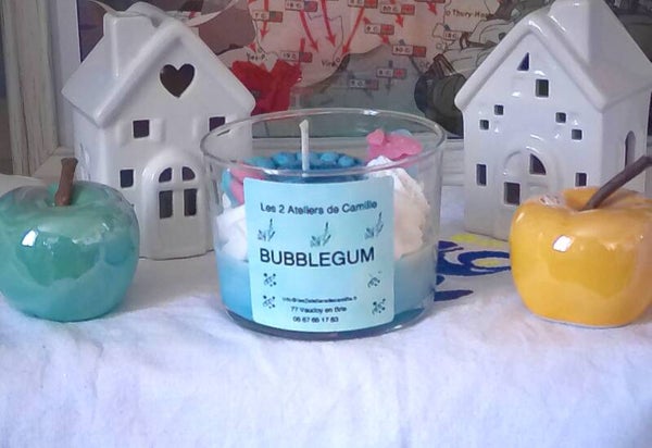 BOUGIE PIED DE BEBE BLEU