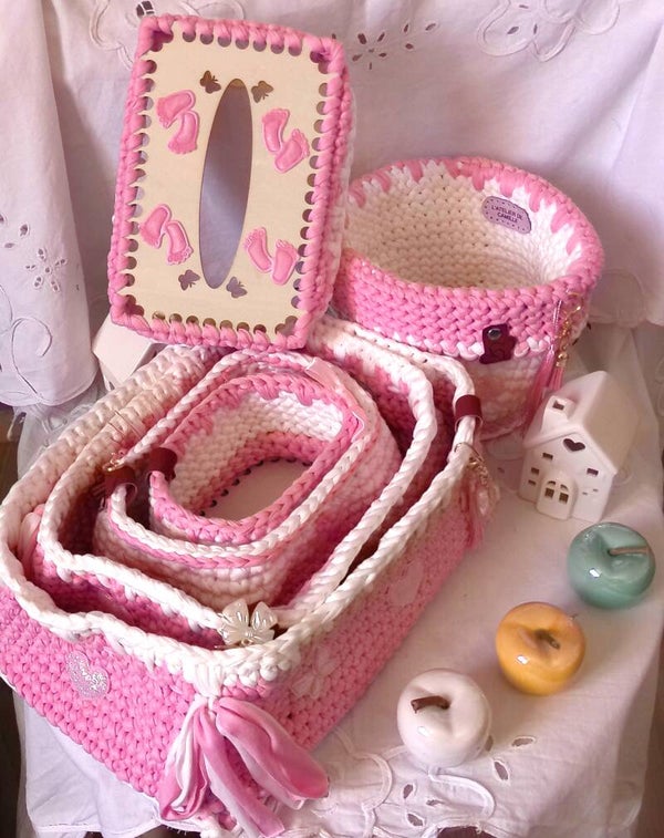 PACK PANIER PRATIQUE ROSE