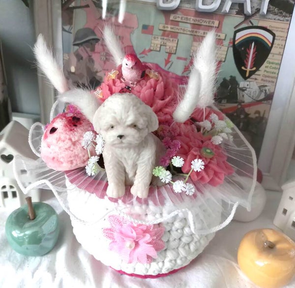 BOUQUET DE BOUGIE "CITRON MERINGUE "