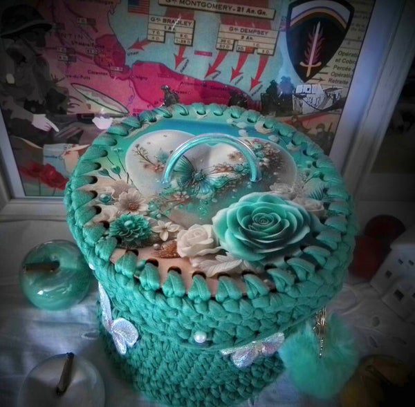PANIER DE RANGEMENT AVEC COUVERCLE
