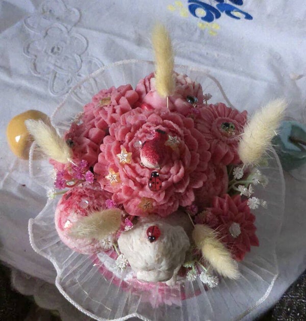 BOUQUET DE BOUGIE "CITRON MERINGUE "