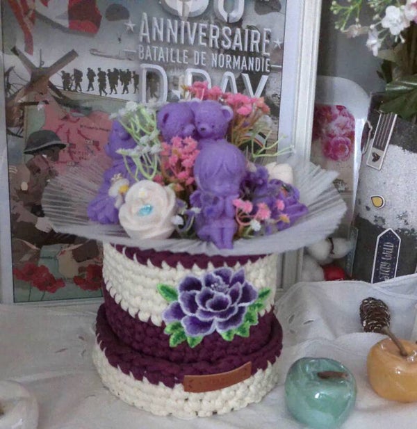 BOUQUET DE BOUGIE "FRAISE DES BOIS"