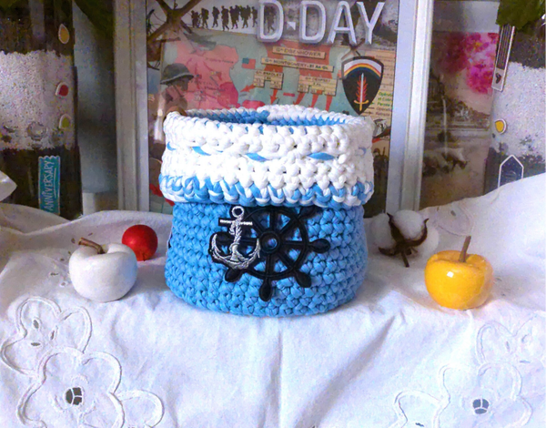 PANIER DE RANGEMENT MARIN