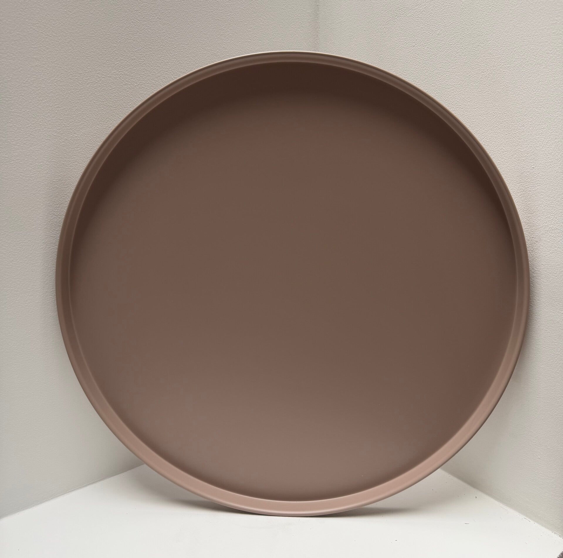 Dienblad / Tray sand 46x2 cm metaal