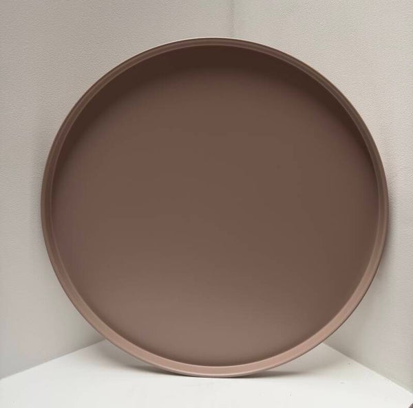 Dienblad / Tray sand 46x2 cm metaal
