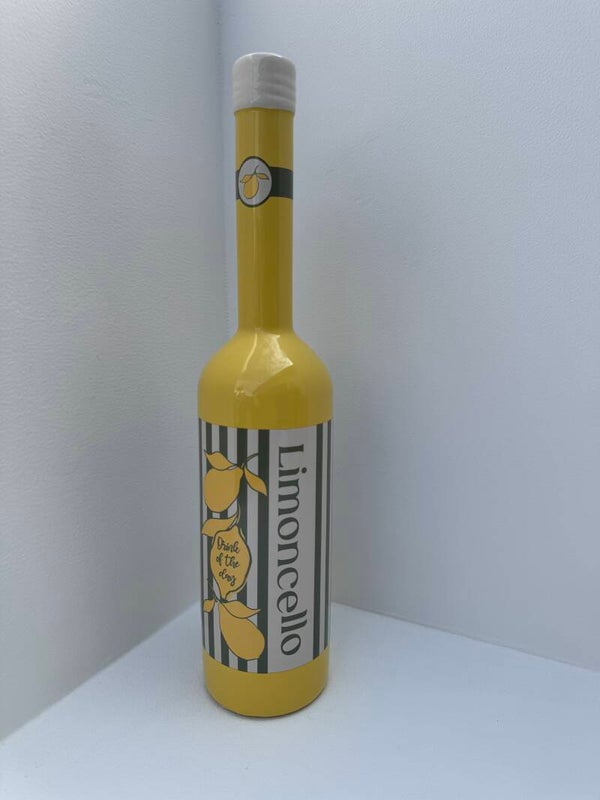 Vaas limoncello bottle 7,5x7,5x 34,5cm