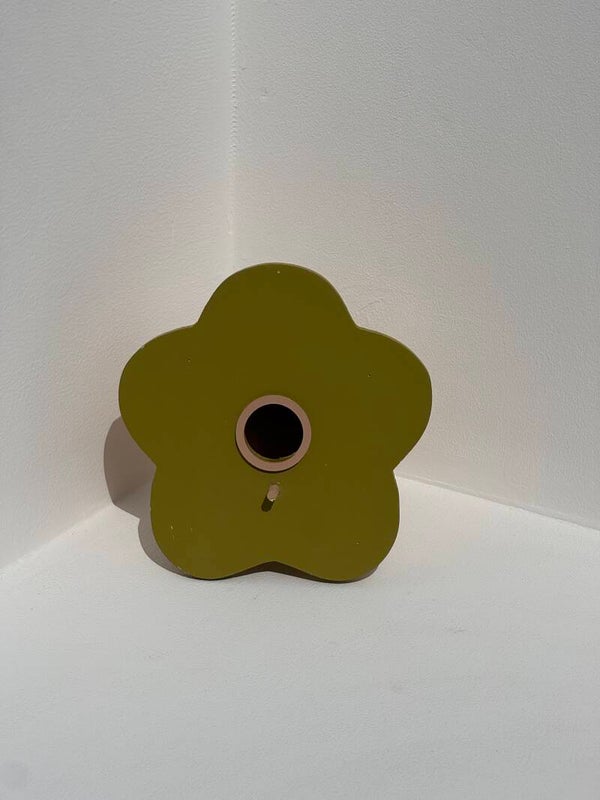 Vogelhuisje groen 16x10x16 cm