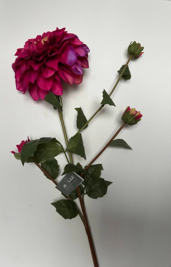 Dahlia donkerroze 71 cm