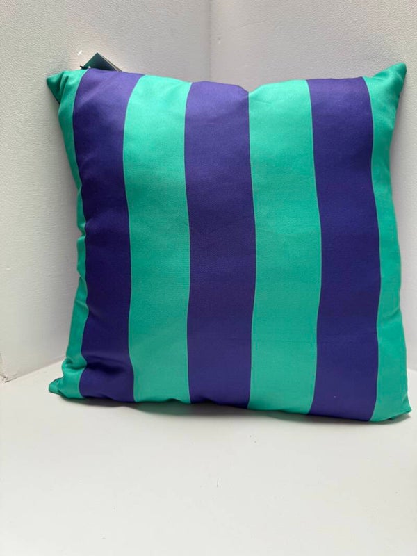 Buitenkussen 45x45cm groen blauw