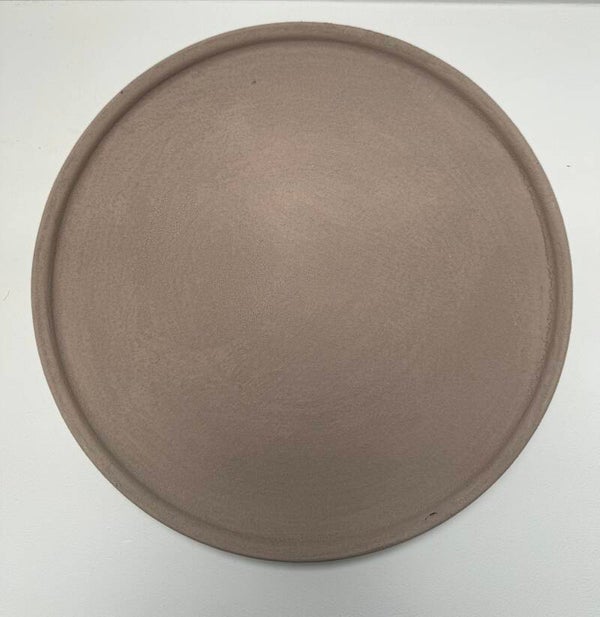 plateau / schaal / dienblad ø 35 cm Zand van keramiek