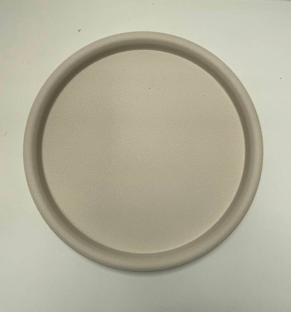 plateau / schaal / dienblad ø 31,5 cm off white