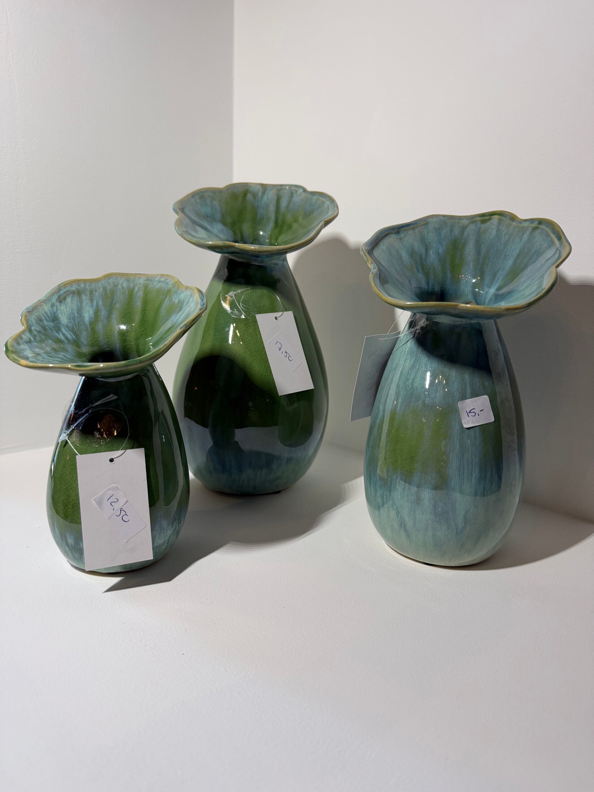 Vaasje Light and Living groen maat m