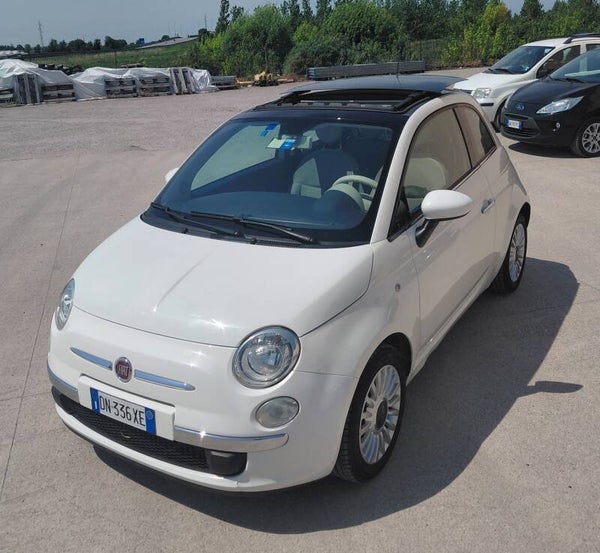 Fiat 500 Longe 1.2 69cv benzina 2008 km 77.000