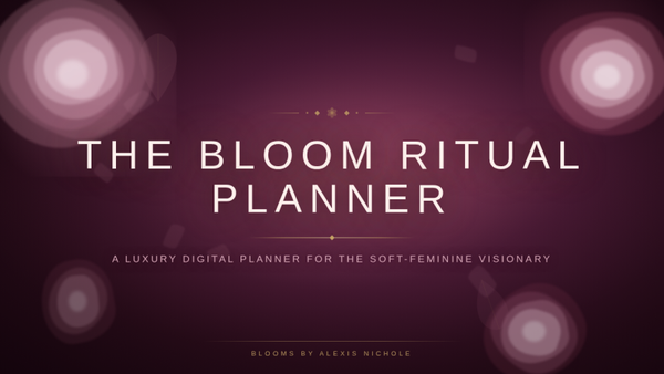 The Bloom Ritual Planner — Morning Ascension Edition (Digital Download)