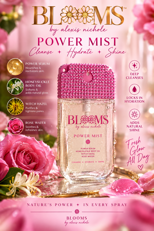 🌸 BLOOMS POWER MIST