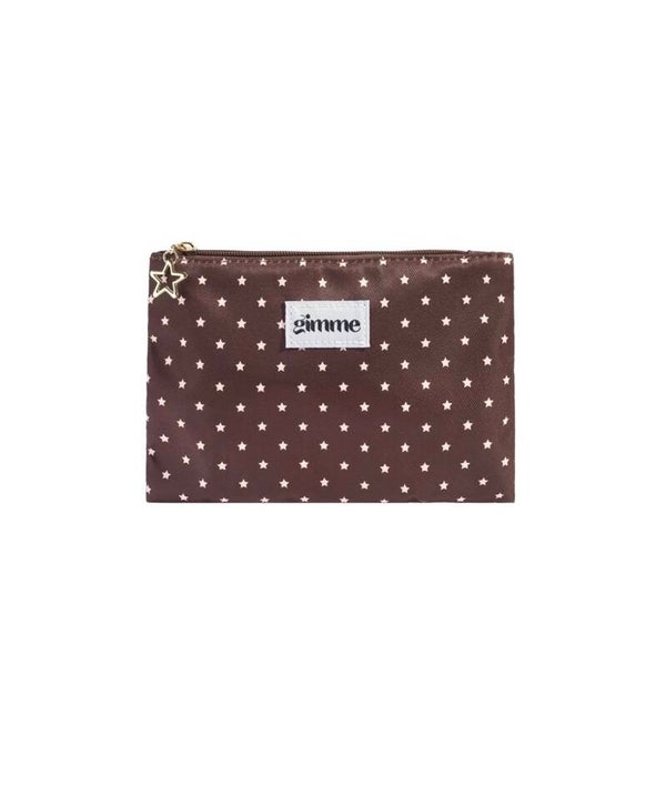 Make-up tas klein bruin