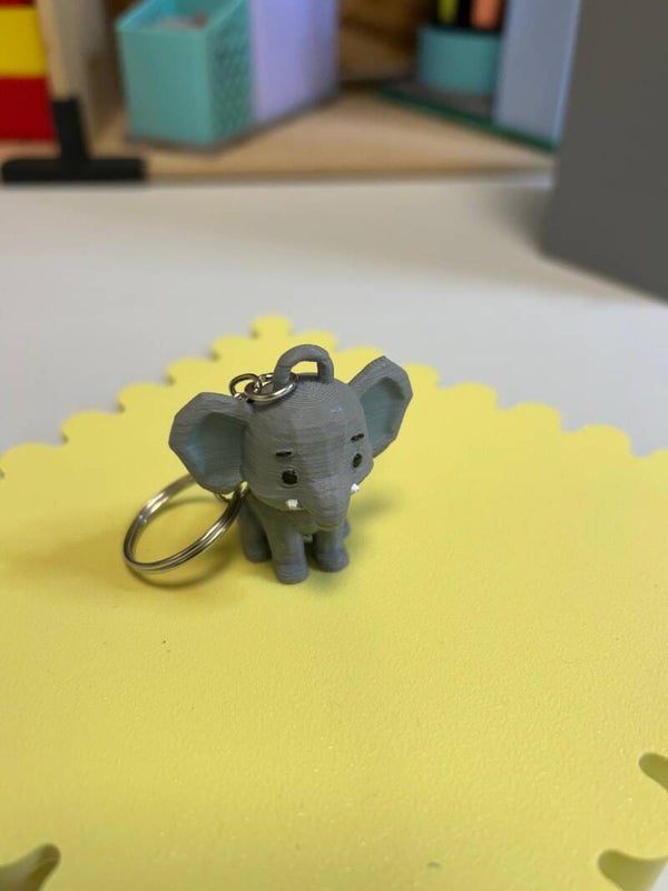 Porte clé Minimal's : l'Eléphant
