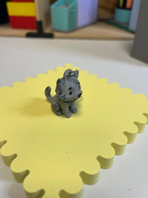Porte clé Minimal's : le Loup