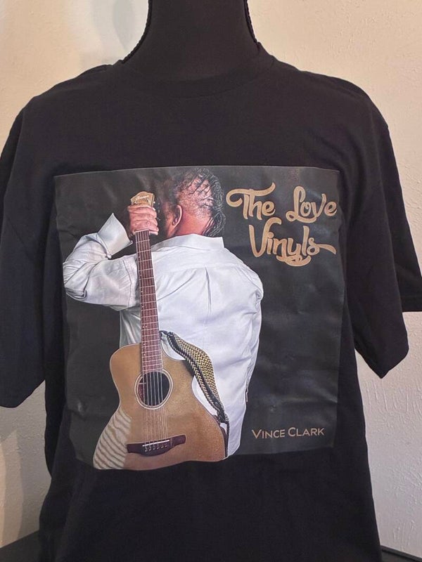 vince clark signature  concert shirt