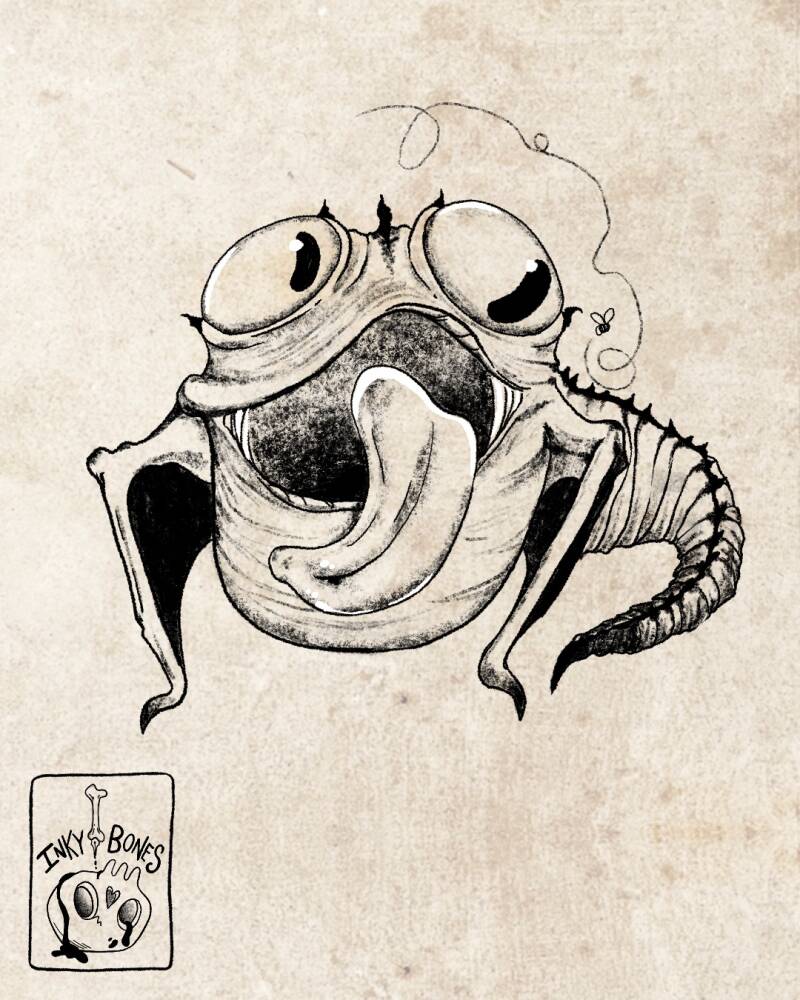 welsh folklore inspired tattoo design