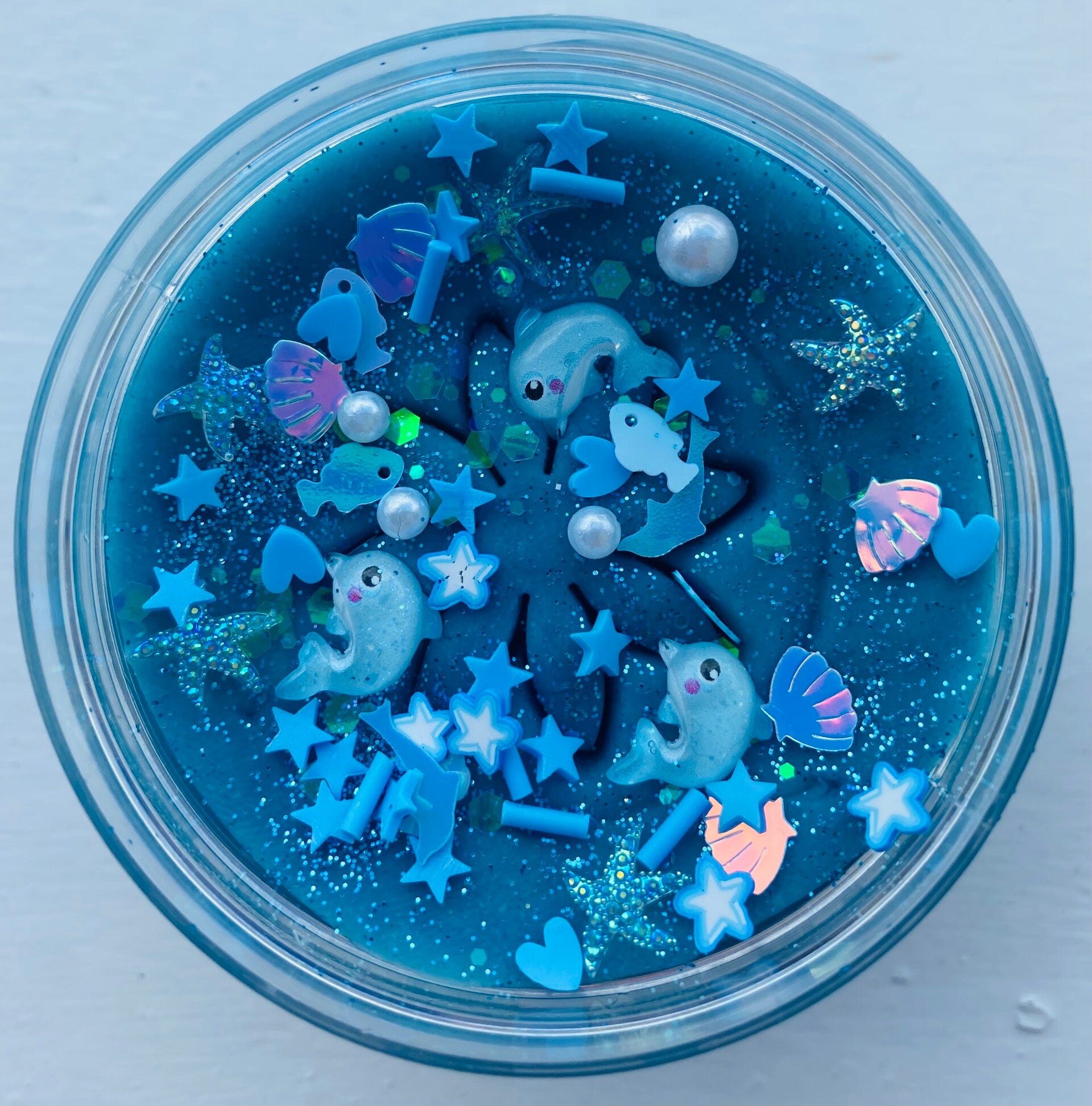 Sea Theme Homemade Playdough