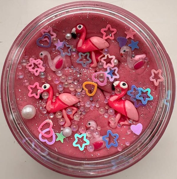 Flamingo Homemade Playdough