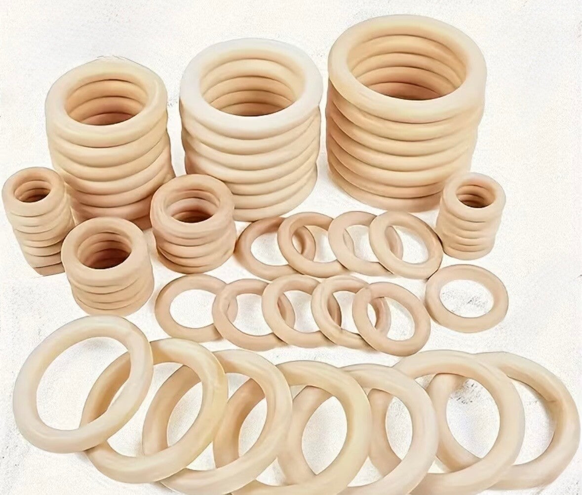 Wooden crafting ring