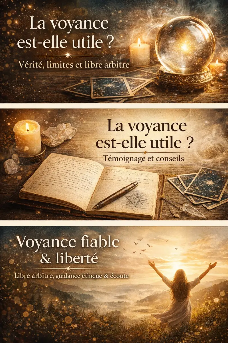 La voyance est-elle utile ? Voyance éthique, vérité, limites et libre arbitre