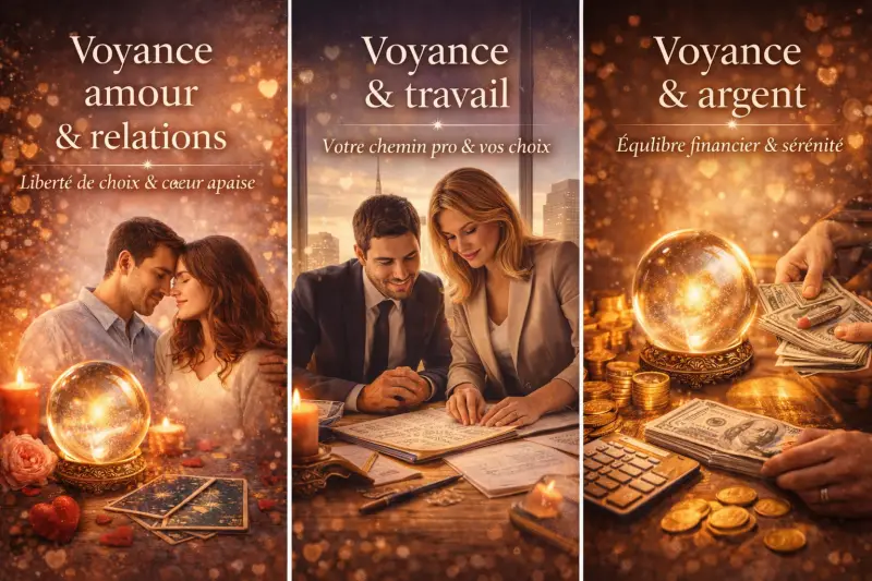 Voyance travail et carrière, aide aux choix professionnels et orientation