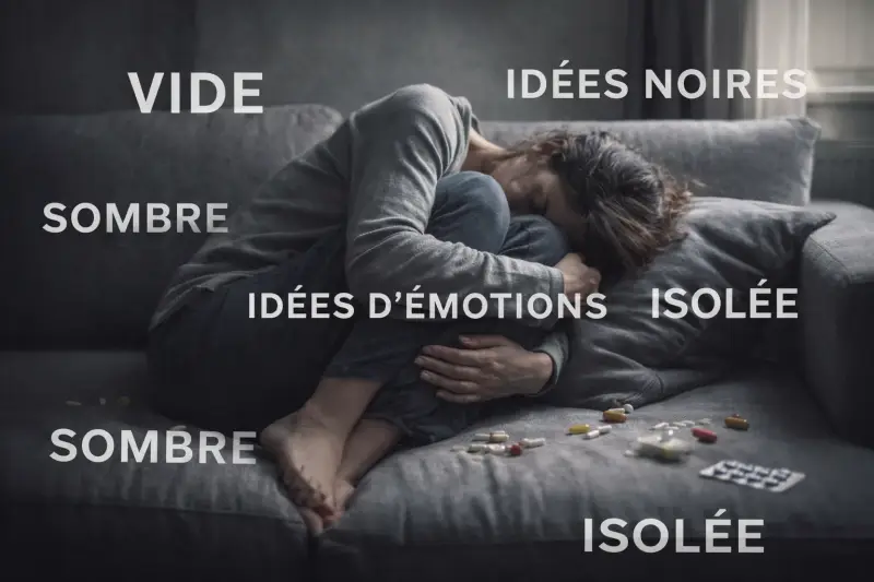 femme en depression affective 