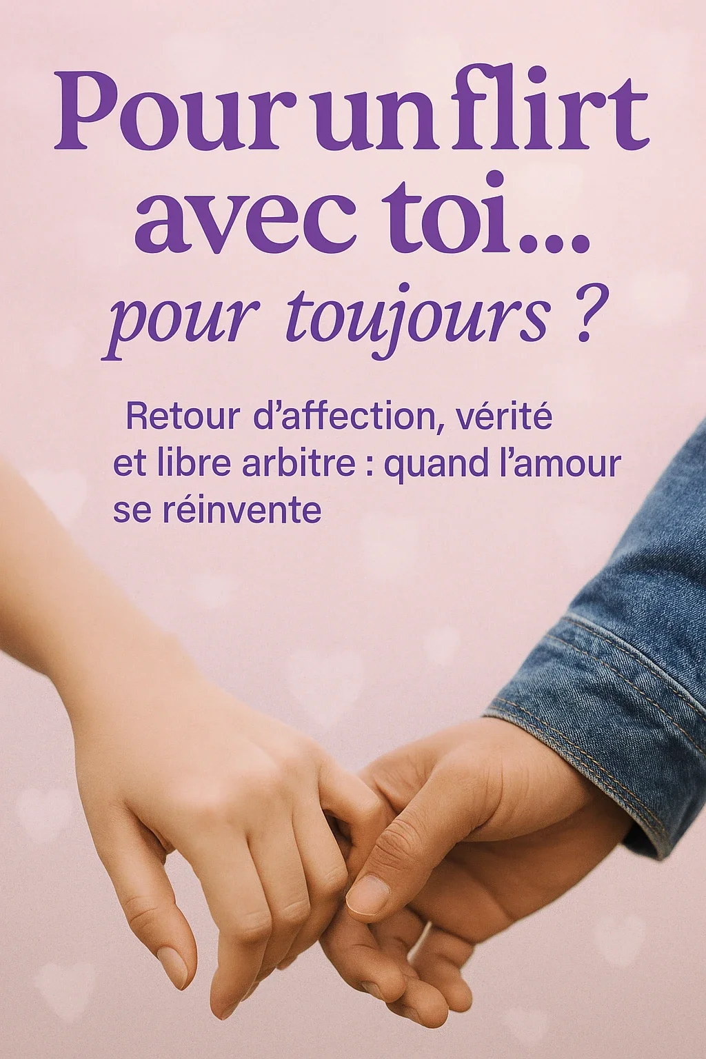 "Mains d’un couple uni symbolisant l’amour sincère"