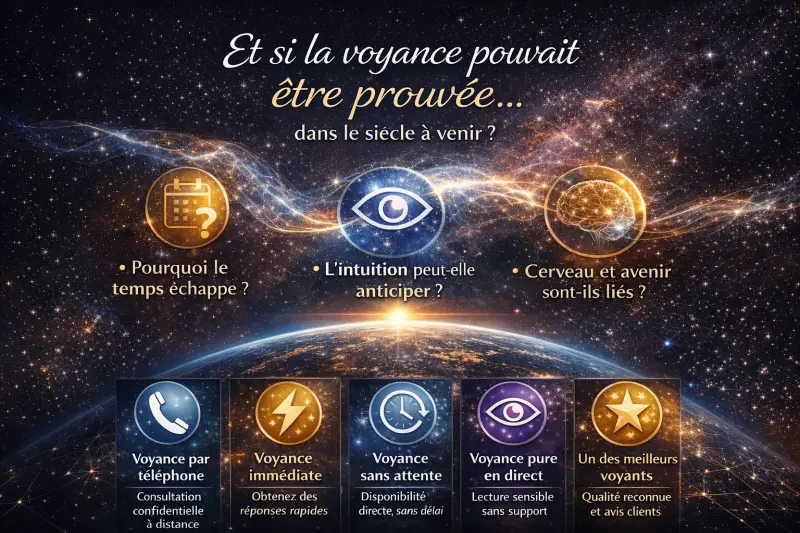 Voyance et science : intuition, perception du temps et avenir humain