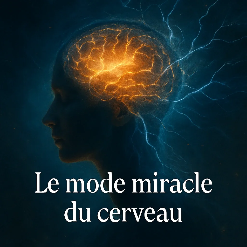 Cerveau qui dégage de l'énergie