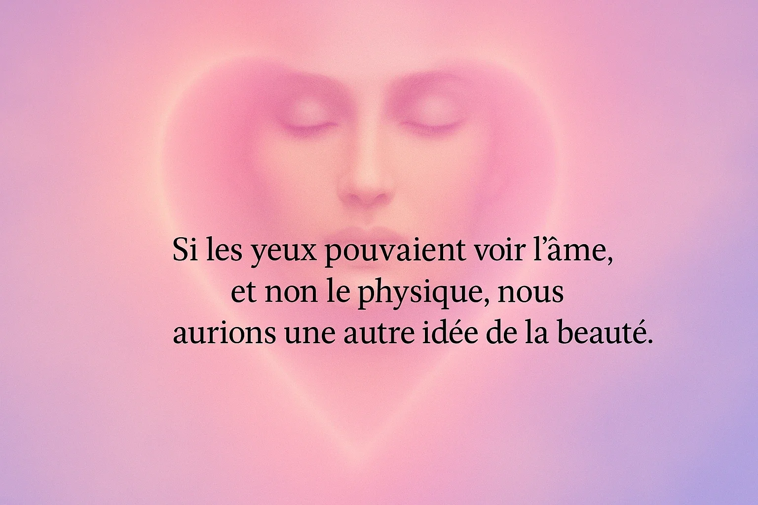 "bande couleur spirituelle avec cœur lumineux pastel symbole d’amour et d’énergie positive"
